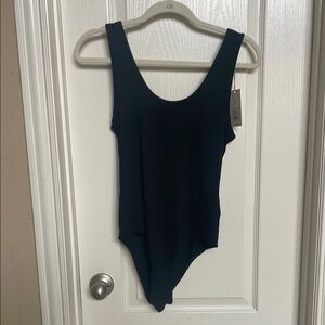 NWT a new day black bodysuit size medium